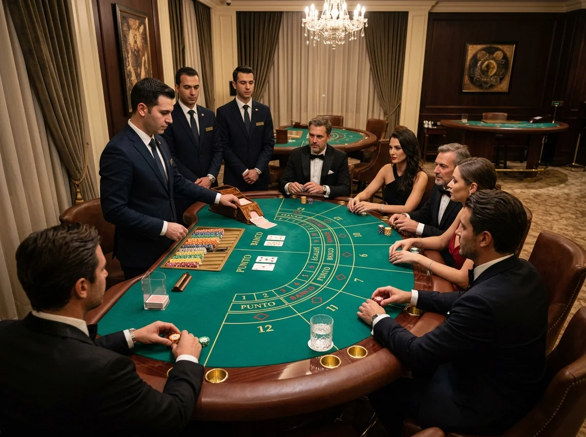 Baccarat Punto at Golden Lady online casino table games