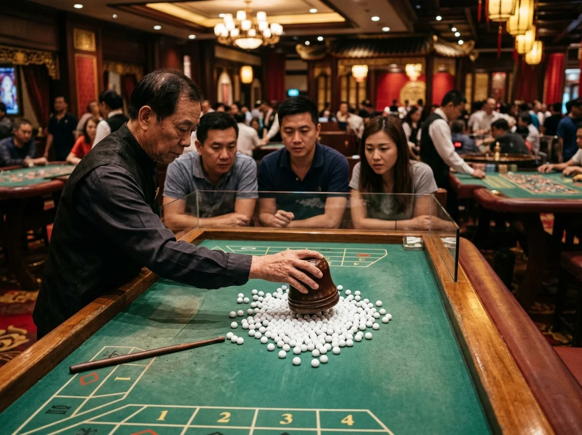 Fan Tan at Golden Lady
